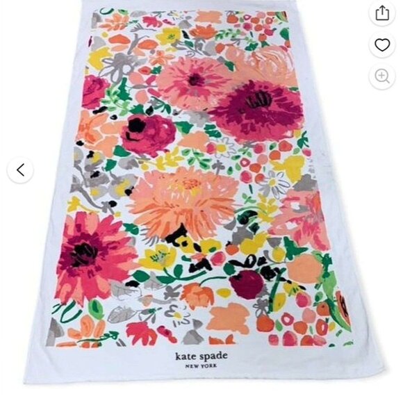 Kate Spade Oversized Wild Flower Beach Towel NIP Other - Kate Spade Oversized Wild Flower Beach Towel NIP